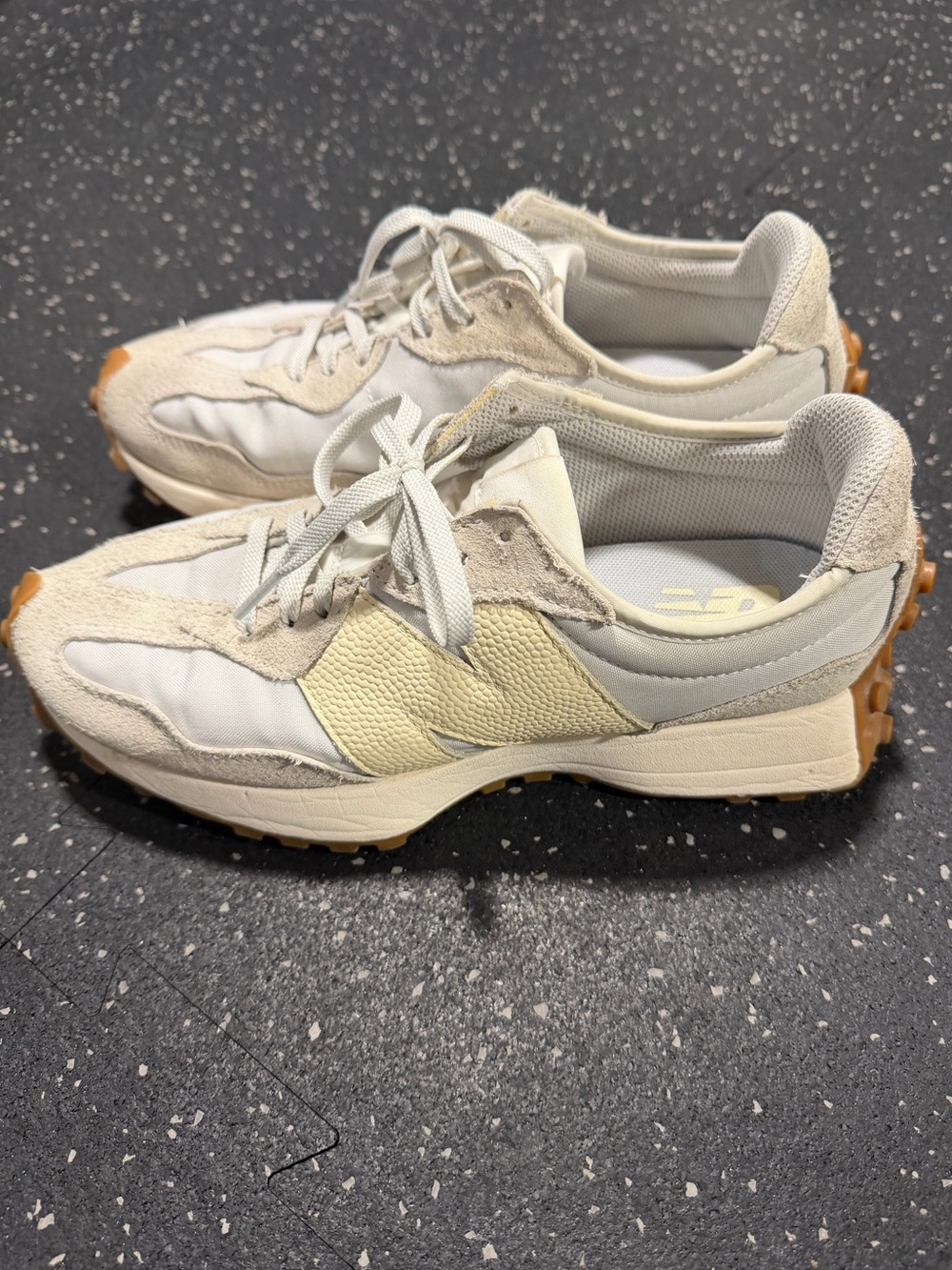 New Balance Women's Cream & Beige Retro Runner Sneakers